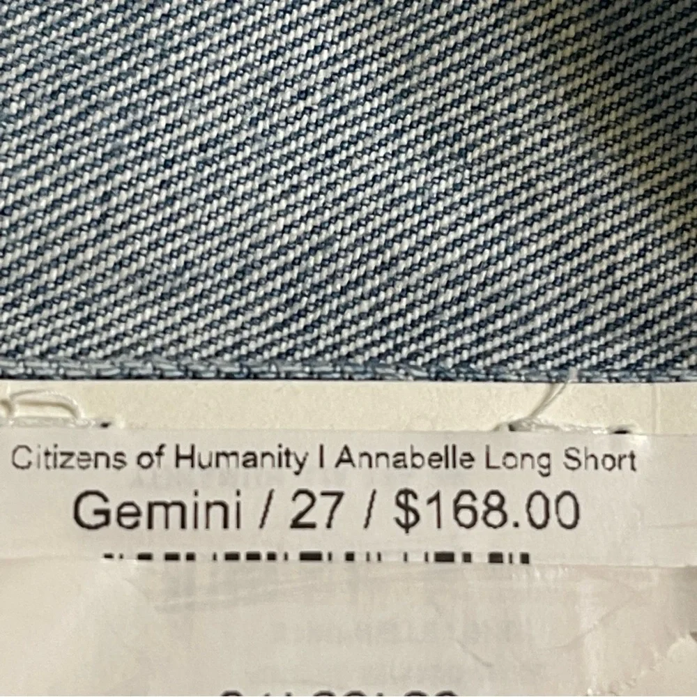 Citizens of‎ Humanity Annabelle Long Vintage Relaxed Short in Gemini